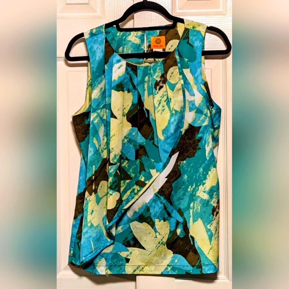 5/$25 Ruby Rd Sleeveless Blouse